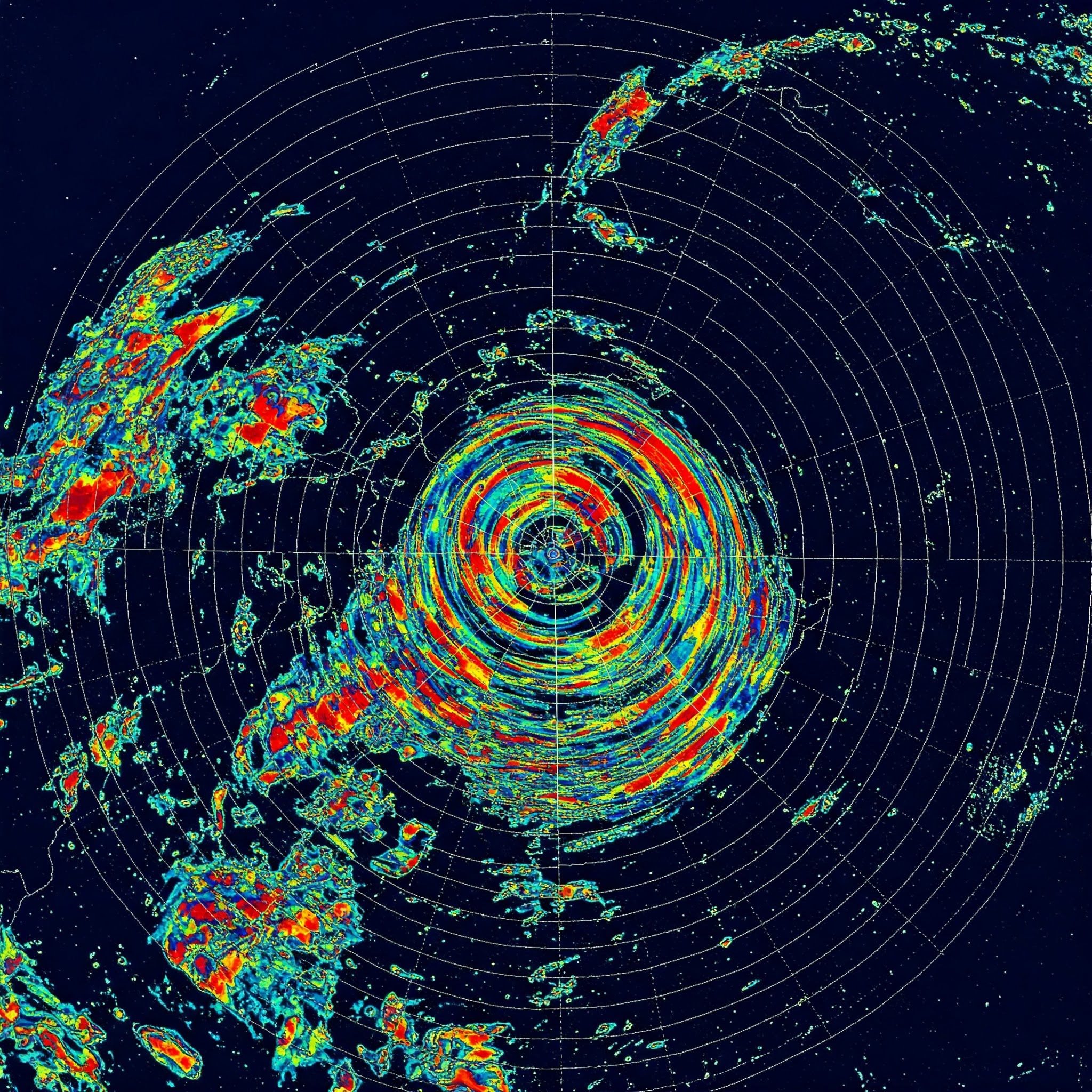 Patrones anómalos detectados en imágenes de radar meteorológico